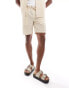 Фото #2 товара Jack & Jones co-ord geo print short in beige