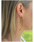 Beaded Polished Dangle Earrings