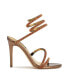 ფოტო #2 პროდუქტის Women's Maskil Ankle Wrap Heeled Dress Sandals