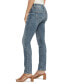ფოტო #3 პროდუქტის Women's Suki Mid Rise Curvy Fit Straight Jeans