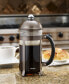 Фото #9 товара Stainless Steel & Glass 33.8-Oz. French Press