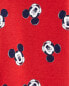Toddler 1-Piece Mickey Mouse 100% Snug Fit Cotton Footie Pajamas 4T