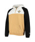 ფოტო #4 პროდუქტის Men's Gold, White New Orleans Saints Gametime Quarter-Zip Hoodie Jacket