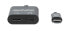 Фото #7 товара Manhattan USB-C to USB-C Audio Adapter and USB-C (inc Power Delivery) - Black - 480 Mbps (USB 2.0) - Cable 11cm - With Power Delivery to USB-C Port (60W) - Three Year Warranty - Retail Box - Black - 0.112 m - 11 g - 1 pc(s)