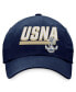 Men's Navy Navy Midshipmen Slice Adjustable Hat
