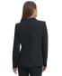 Фото #2 товара Women's Notched-Collar Double-Button Blazer