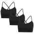 ფოტო #1 პროდუქტის HUMMEL MT Juno Sports Bra Seamless 3 Units