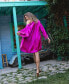 ფოტო #9 პროდუქტის Women's 2-Pc. Ayanna Satin & Lace Short Pajamas Set