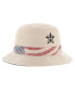 ფოტო #3 პროდუქტის Men's Khaki Houston Astros Glory Daze Bucket Hat