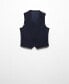ფოტო #6 პროდუქტის Men's Slim-Fit Suit Vest