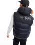 Napapijri Hornelen hooded puffer vest in black