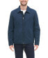 Фото #1 товара Men's Classic Front-Zip Filled Micro-Twill Jacket