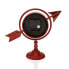Фото #2 товара Настольные часы Versa Тёмно Бордовый Полная стрела Металл (23 x 16 x 8 cm)