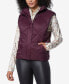 Women's Boxy Quilted Vest With Hood