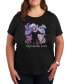 ფოტო #1 პროდუქტის Trendy Plus Size Little Mermaid Ursula Graphic T-shirt