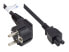 Фото #1 товара Good Connections P0105-S030 - 3 m - Power plug type E+F - C5 coupler - H05VV-F - 250 V - 2.5 A