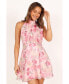 Фото #10 товара Women's Gardenia Halter Mini Dress