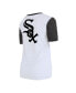 ფოტო #2 პროდუქტის Women's White Chicago White Sox Colorblock T-shirt