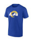 Фото #3 товара Men's Jalen Ramsey Royal Los Angeles Rams Player Icon T-shirt