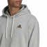 Фото #4 товара Толстовка с капюшоном мужская Adidas Essentials Feelcomfy Серый