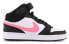 Фото #3 товара Кеды Nike Court Borough Mid 2 Black Pink White для детей