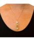 ფოტო #2 პროდუქტის Pearls Geometric Pendant 18in Chain Necklace
