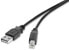 Renkforce RF-4463067 - 0.5 m - USB A - USB B - USB 2.0 - 480 Mbit/s - Black