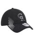 Фото #3 товара Men's Black Colorado Rockies Active Dash Mark 39THIRTY Flex Hat