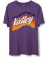 ფოტო #1 პროდუქტის Men's Purple Phoenix Suns The Valley Pixel T-shirt