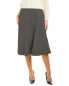 Фото #1 товара Piazza Sempione Wool-Blend Skirt Women's Black 40