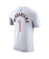 Фото #2 товара Men's Victor Wembanyama White San Antonio Spurs 2023/24 City Edition Name and Number T-shirt
