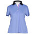 Фото #2 товара Page & Tuttle Multicolored Trim Short Sleeve Polo Shirt Womens Size M Casual P4