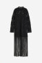 Фото #4 товара Crochet-look Fringe-trimmed Dress