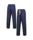 ფოტო #1 პროდუქტის Women's Navy Dallas Cowboys Gauge Allover Print Sleep Pants