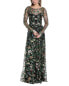 Фото #2 товара Marchesa Notte Embroidery On Tulle Gown Women's