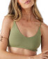 ფოტო #1 პროდუქტის Juniors' Saltwater Solids Back-Tie Bikini Top