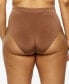 ფოტო #3 პროდუქტის Plus Size Body Smooth Seamless High Leg Brief Panty