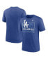 Футболка мужская Nike Los Angeles Dodgers Think Blue Hometown Tri-Blend Синий, S - фото #1