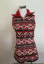 Фото #3 товара American Living Women's Zip Front Mock Neck Vest Tribal Red XS