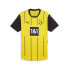 Фото #1 товара Puma Bvb Crew Neck Short Sleeve Authentic Home Soccer Jersey Mens Yellow 774945