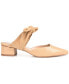 ფოტო #2 პროდუქტის Women's Melora Bow Detail Slip On Mules