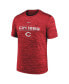 Фото #3 товара Men's Red Cincinnati Reds Wordmark Velocity Performance T-shirt