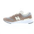 Фото #9 товара New Balance 997H CM997HVD Mens Brown Suede Lace Up Lifestyle Sneakers Shoes