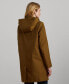 ფოტო #2 პროდუქტის Womens Hooded A-Line Raincoat