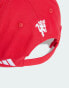 Фото #3 товара adidas Football Manchester United Home baseball cap in red