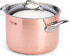 De Buyer De Buyer Prima Matera Saucepot copper/steel high 24cm induction