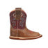 Фото #1 товара Roper Cowbaby Square Toe Cowboy Infant Girls Brown Casual Boots 09-016-7912-138
