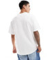 Nike unisex Swoosh FM graphic t-shirt in white Белый, XL - Chest 44-48.5 - фото #3