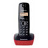 Фото #2 товара Panasonic KX-TG1611 - DECT telephone - 50 entries - Caller ID - Black,Red