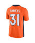 Фото #2 товара Men's Justin Simmons Orange Denver Broncos Vapor Untouchable Limited Jersey
